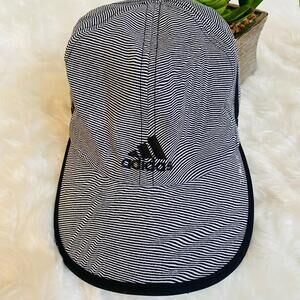 Adidas Monochrome Striped Cap